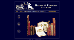 Desktop Screenshot of haydenandfandetta.com