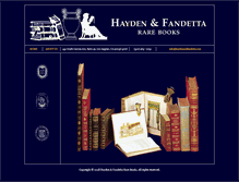 Tablet Screenshot of haydenandfandetta.com